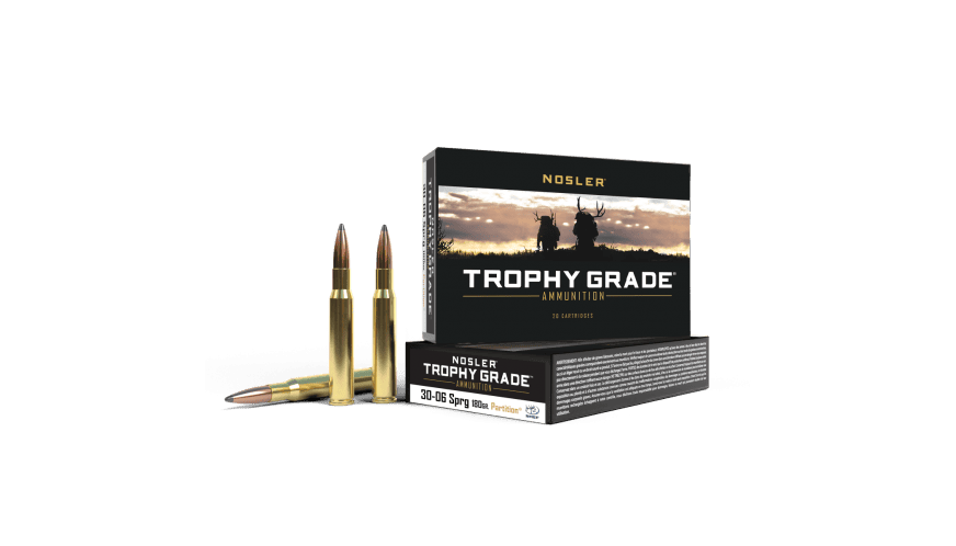 Nosler 30-06 Springfield 180gr Partition Trophy Grade Ammunition (20ct) - 46142