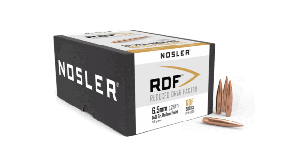 Nosler 6.5mm 140gr RDF (500ct) - BN49825