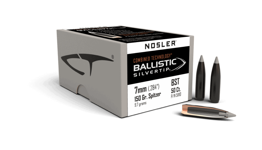 Nosler 7mm 150gr Ballistic Silvertip  (50ct) - BN51110