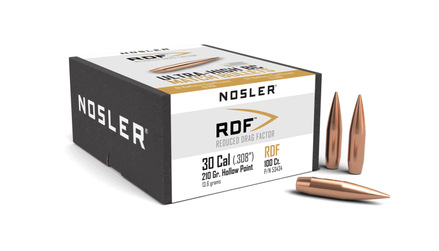 Nosler 30cal 210gr RDF (100ct) - BN53434