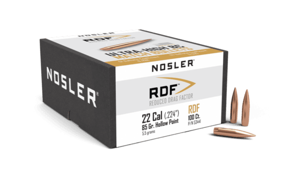 Nosler 22 Caliber 85gr RDF (100ct) - BN53441