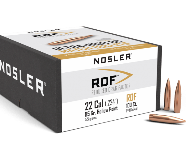 Nosler 22 Caliber 85gr RDF (100ct) - BN53441