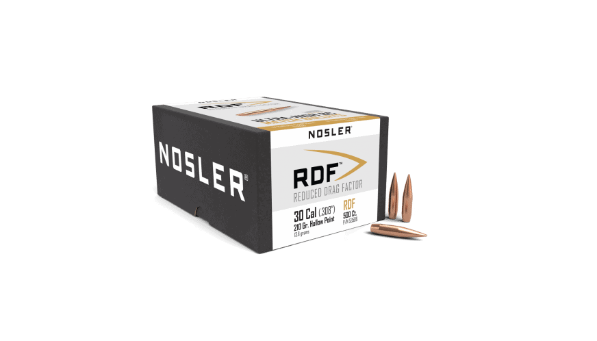 Nosler 30cal 210gr RDF (500ct) - BN53506