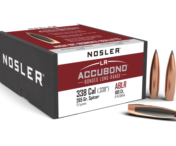 Nosler 338 Caliber 300gr AccuBond Long Range (100ct) - BN58518