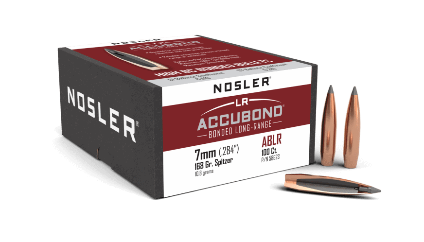 Nosler 7mm 168gr AccuBond Long Range  (100ct) - BN58623
