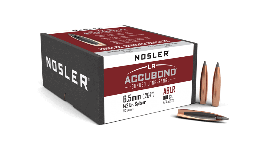 Nosler 6.5mm 142gr AccuBond Long Range (100ct) - BN58922