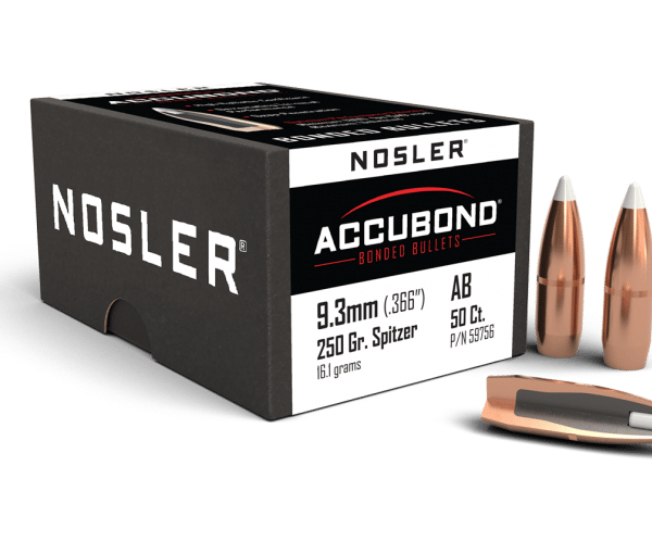 Nosler 9.3mm 250gr AccuBond  (50ct) - BN59756