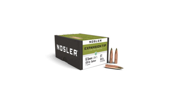 Nosler 6.5mm 120gr Expansion Tip Lead Free (50ct) - BN59765