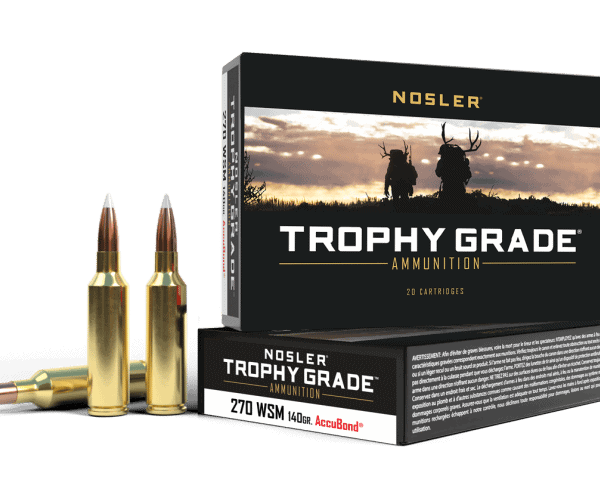 Nosler 270 WSM 140gr Accubond Trophy Grade Ammunition (20ct) - 60030
