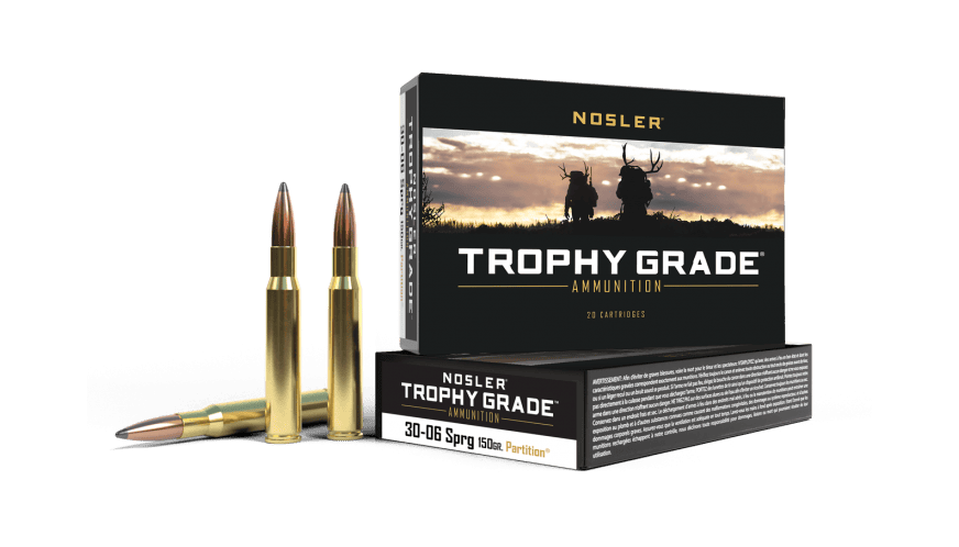 Nosler 30-06 Springfield 150gr Partition Trophy Grade Ammunition (20ct) - 60055
