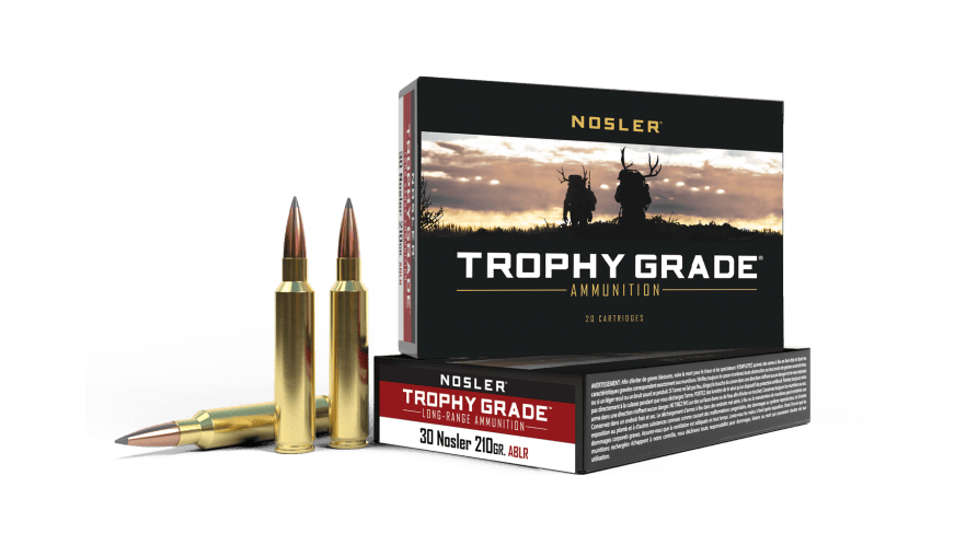 Nosler 30 Nosler 210gr AccuBond Trophy Grade Long Range Ammunition (20ct) - 60118