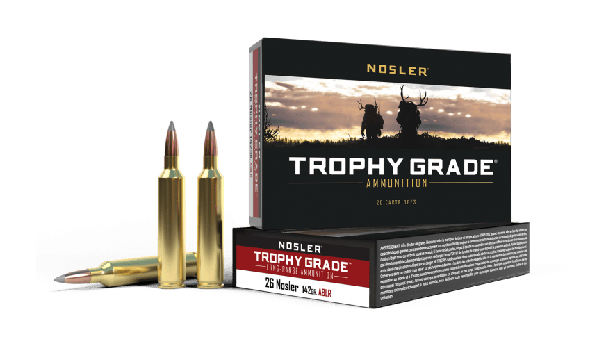 Nosler 26 Nosler 142gr AccuBond Long Range Trophy Grade Ammunition (20ct) - 60122