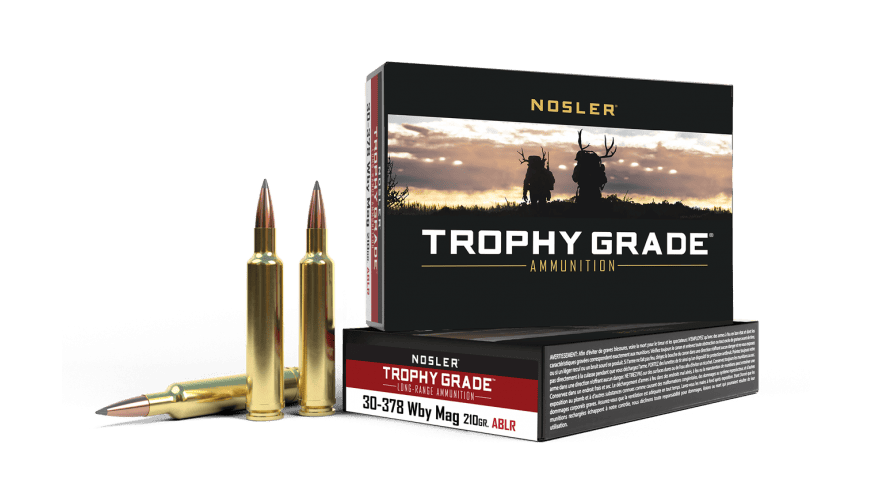 Nosler 30-378 Wby Mag 210gr AccuBond Long Range Trophy Grade Ammunition (20ct) - 60133