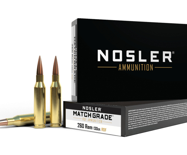 Nosler 260 Remington 130gr RDF Match Grade Ammunition (20ct) - 60138