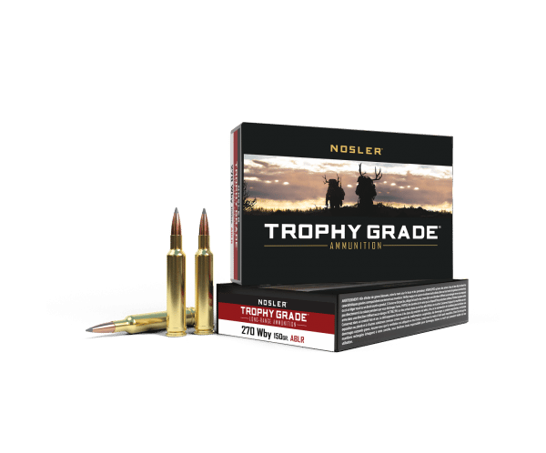 Nosler 270 Wby Mag 150gr AccuBond Long Range Trophy Grade Ammunition (20ct) - 60150