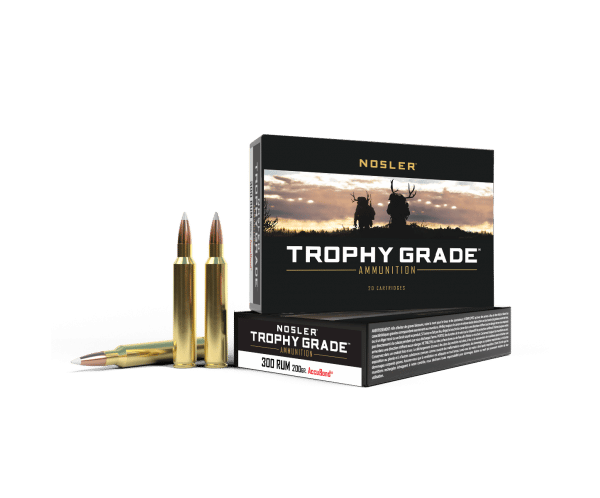 Nosler 300 RUM 200 AccuBond Trophy Grade Ammunition (20ct) - 60165