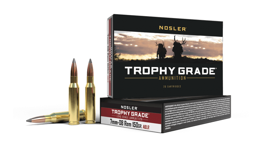 Nosler 7mm-08 Rem 150gr AccuBond Long Range Trophy Grade Ammunition (20ct) - 61020