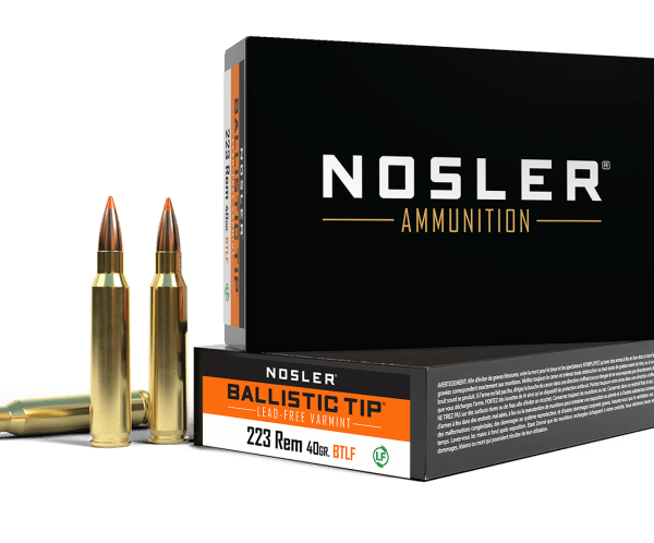 Nosler 223 Remington 40gr Ballistic Tip Lead Free Varmint Ammunition (20ct) - 61048
