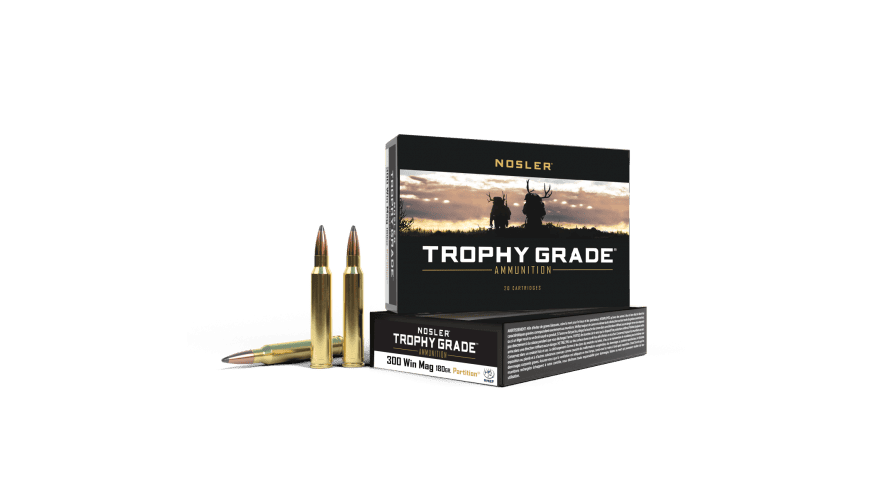 Nosler Trophy Grade 300 Win Mag 180gr Partition® Ammo (20ct) - 61056