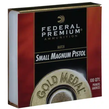 Federal Gold Medal Match Small Pistol Magnum Primers GM200M