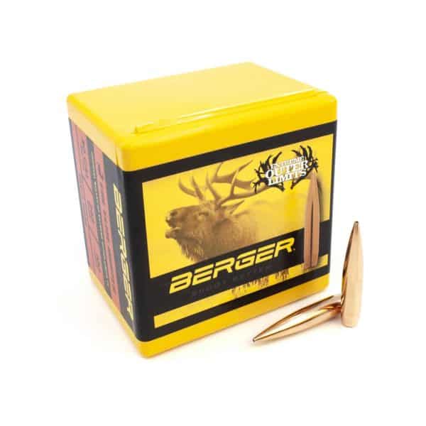 Berger 30 Cal 245 Grain Extreme Outer Limits (EOL) Elite Hunter Rifle Bullets