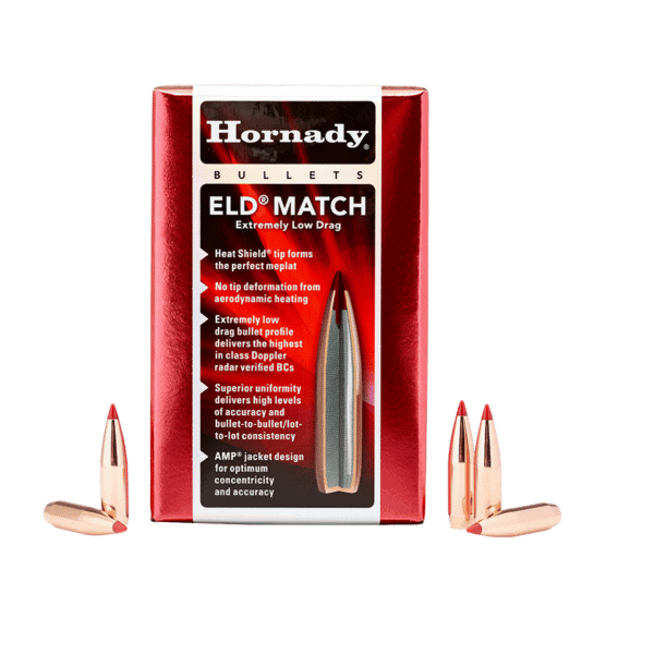 Hornady 22 Cal 80gr ELD Match