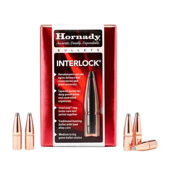 Hornady 243 Cal 6mm 100gr InterLock BTSP