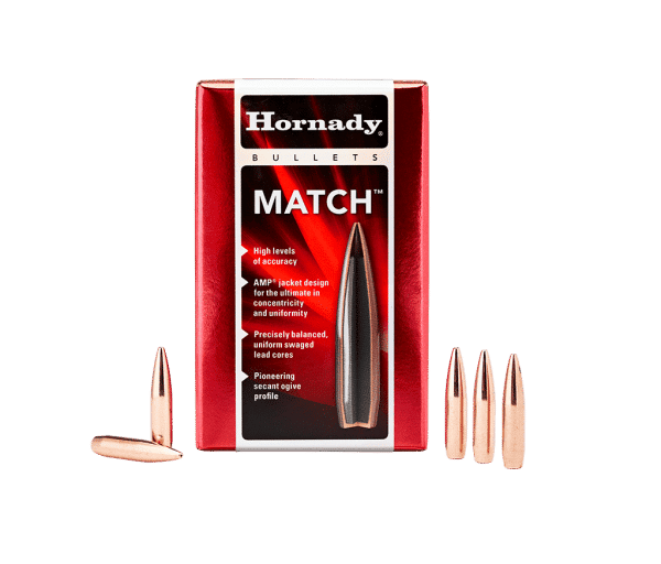 Hornady 30 Cal 155gr BTHP Match
