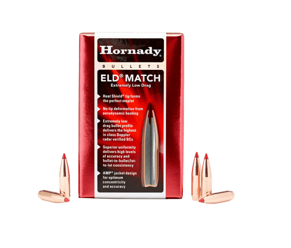 Hornady 30 Cal 208gr ELD Match