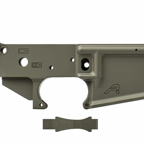 AR15 Stripped Lower Receiver, Gen 2 w/ Trigger Guard - OD Cerakote