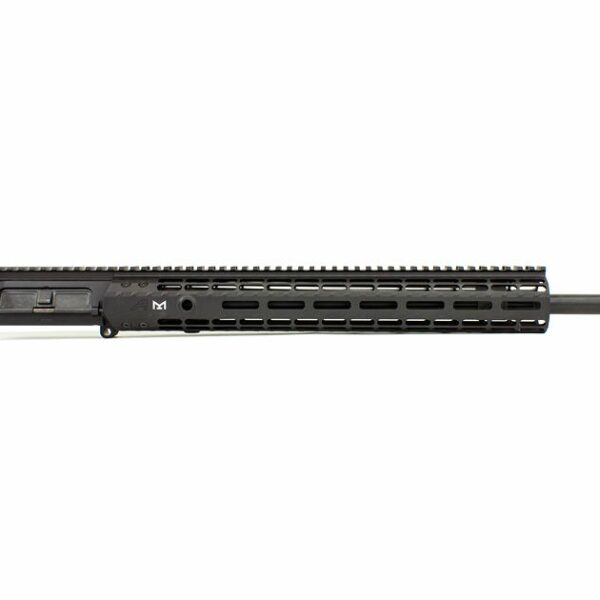 M5E1 Complete Upper, 20" .308 Rifle Barrel, 15" Enhanced M-LOK Handguard - Anodized Black APAR308554M27
