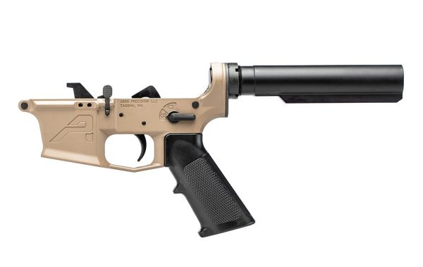 EPC-9 Carbine Complete Lower Receiver w/ A2 Grip, No Stock - FDE/Black APAR620551