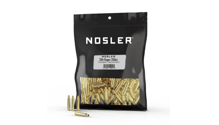 Nosler 204 Ruger Bulk Unprepped Brass  (250ct) - BRN10057