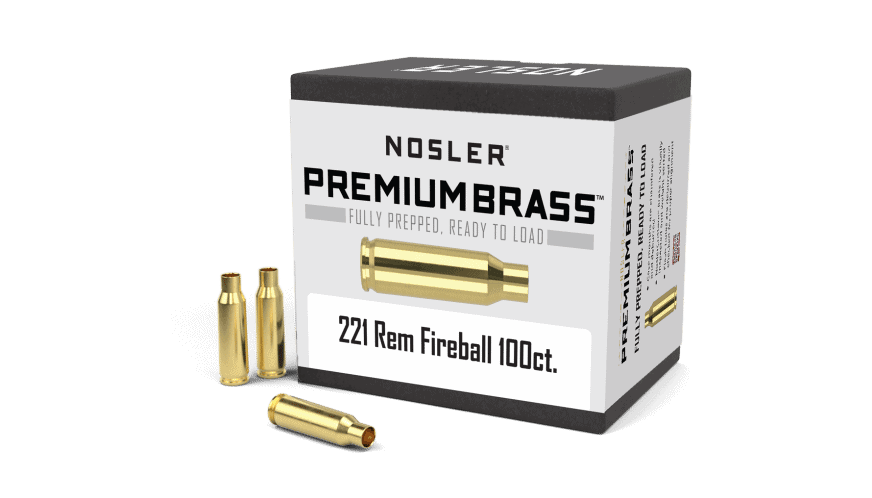 Featured image for “Nosler 221 Rem Fireball Premium Brass (100ct)”