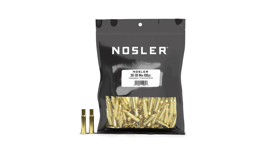 Featured image for “Nosler 30-30 Win Bulk Unprepped Brass  (100ct)”