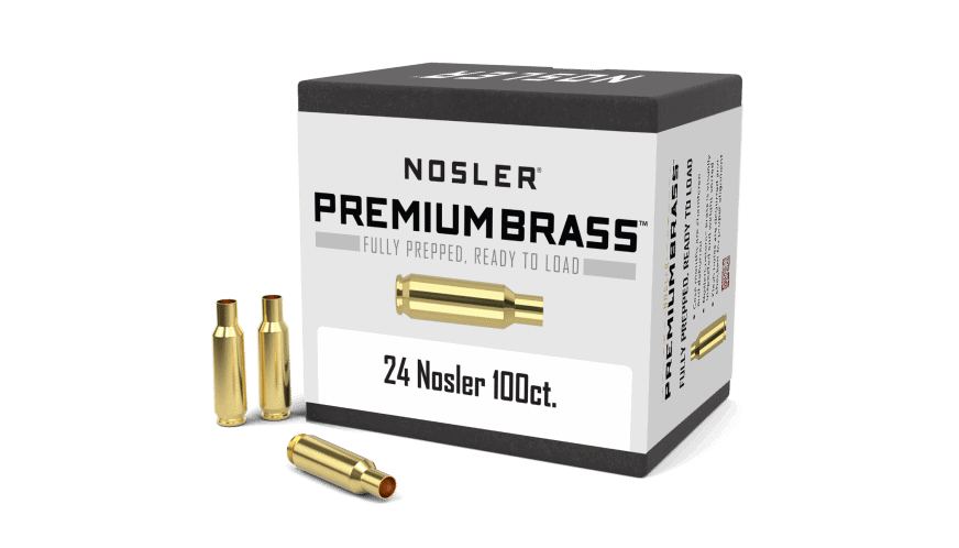 Featured image for “Nosler 24 Nosler Premium Brass (100ct)”