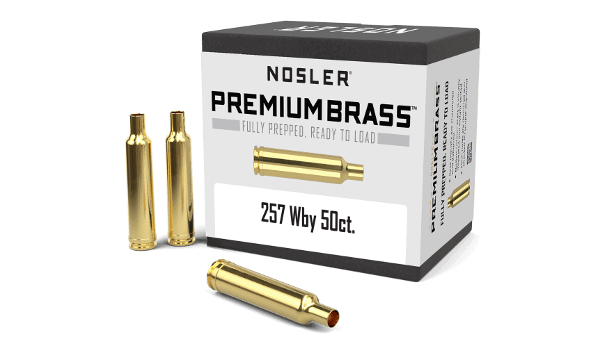 Featured image for “Nosler 257 Weatherby Premium Brass (50ct)”