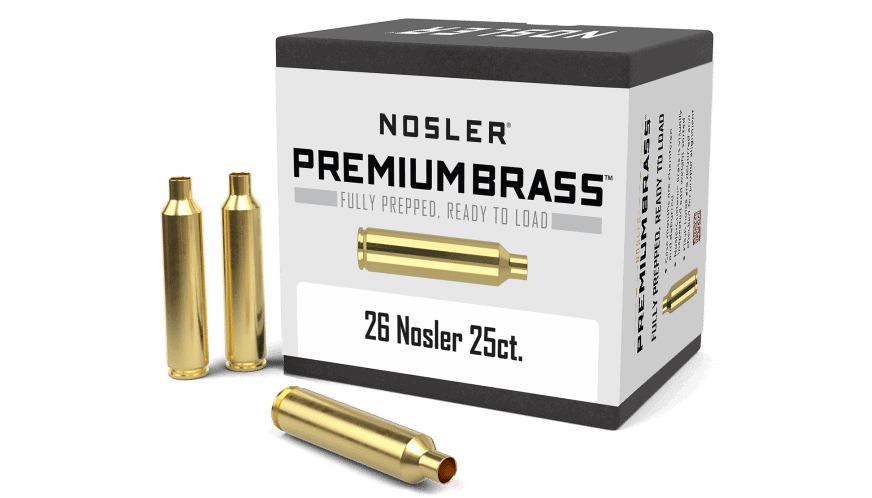 Featured image for “Nosler 26 Nosler Premium Brass  (25ct)”