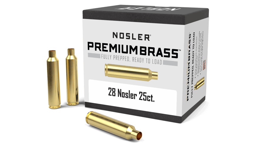 Featured image for “Nosler 28 Nosler Premium Brass (25ct)”