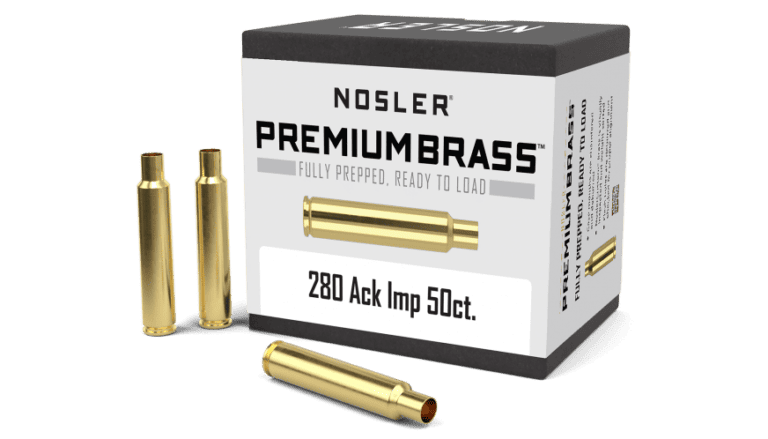 Nosler 280 Ack Imp Premium Brass (50ct) - BRN10175