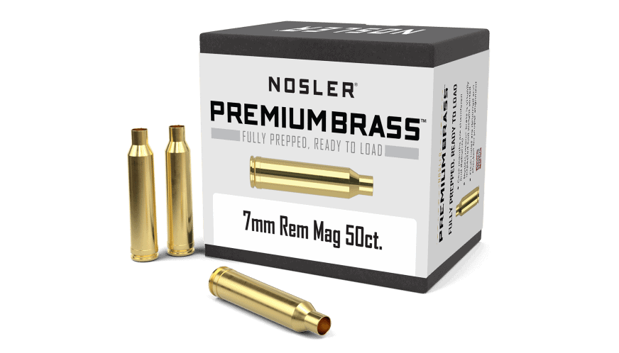 Featured image for “Nosler 7mm Rem Mag Premium Brass (50ct)”