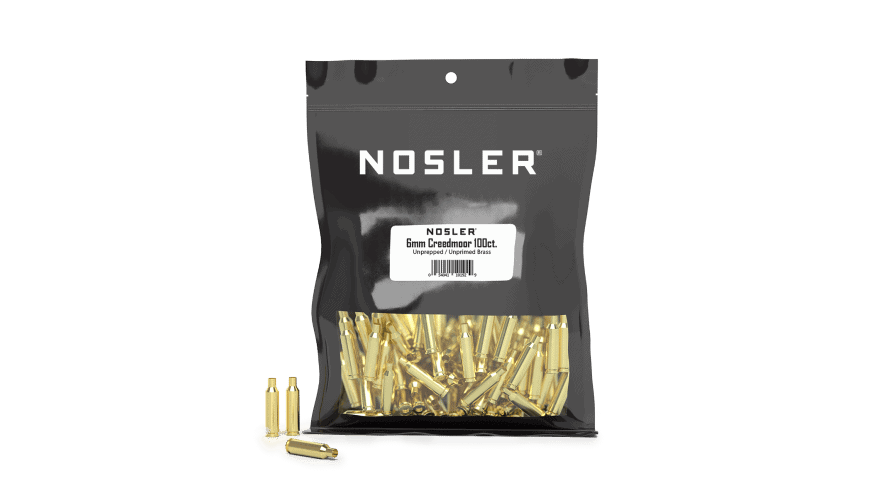 Featured image for “Nosler 6mm Creedmoor Bulk Unprepped Brass (100ct)”