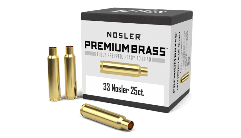 Nosler 33 Nosler Premium Brass (25ct) - BRN10222