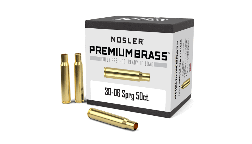 Featured image for “Nosler 30-06 Spring Premium Brass (50ct)”