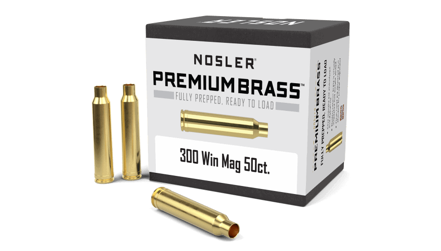 Featured image for “Nosler 300 Win Mag Premium Brass (50ct)”