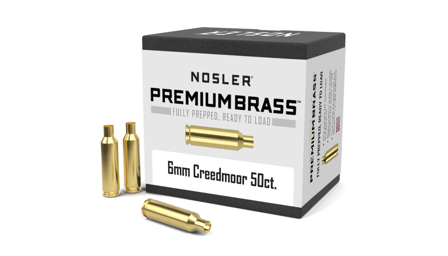 Featured image for “Nosler 6mm Creedmoor Premium Brass (50ct)”