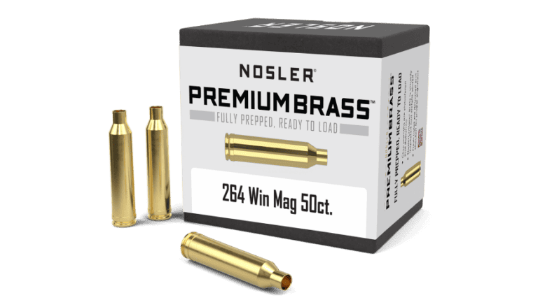 Nosler 264 Win Mag Premium Brass  (50ct) - BRN11234