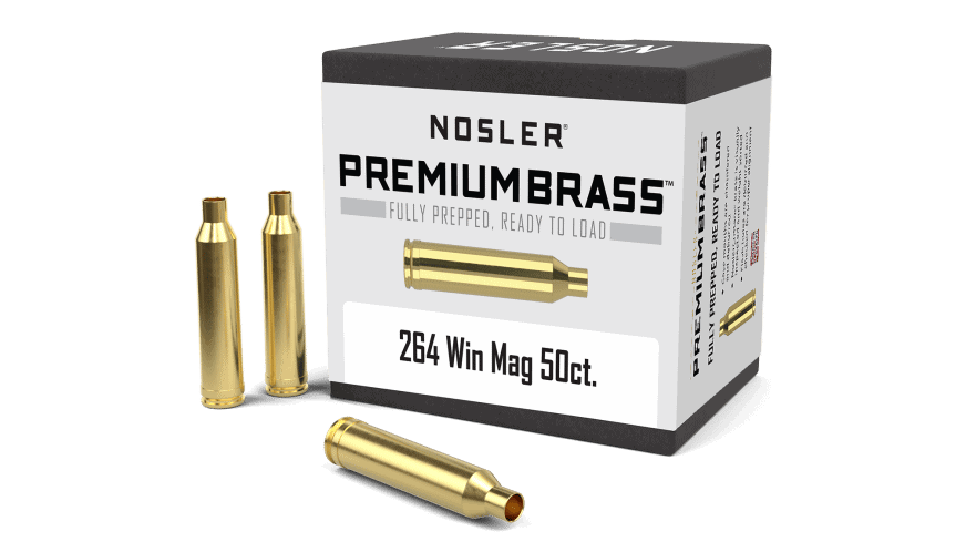 Featured image for “Nosler 264 Win Mag Premium Brass  (50ct)”