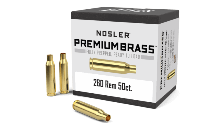 Nosler 260 Rem Premium Brass (50ct) - BRN11354