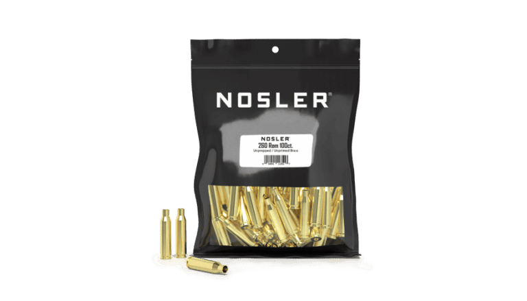 Nosler 260 Remington Bulk Unprepped Brass  (100ct) - BRN11355